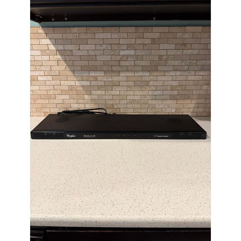 Whirlpool coolvox kitchen soundsystem Bluetooth speaker Harmon/kardon‎